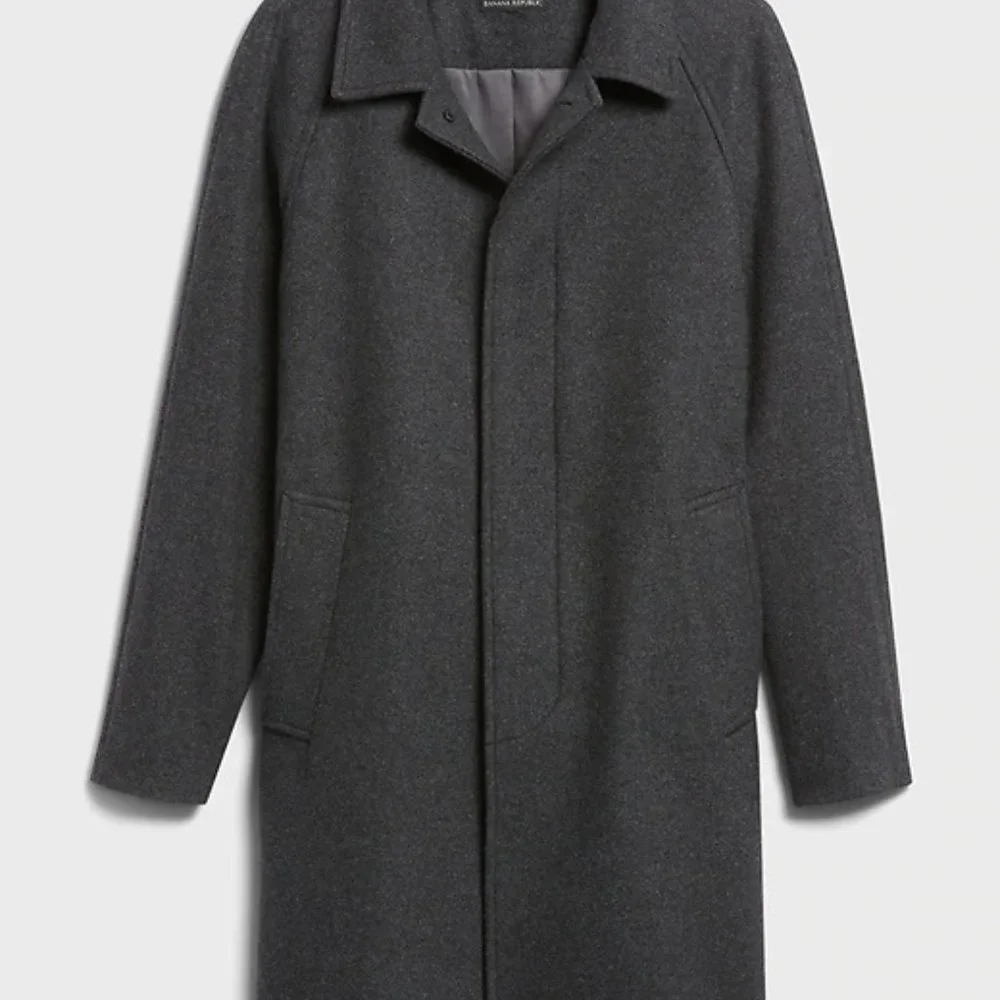 Banana Republic Italian Melton Car Coat